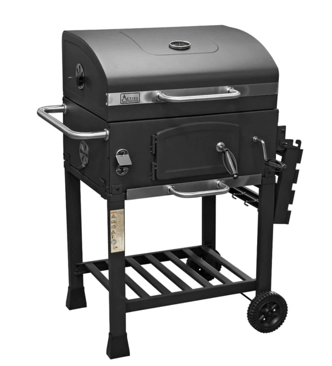 Ogromny grill, masywna konstrukcja 29 kg